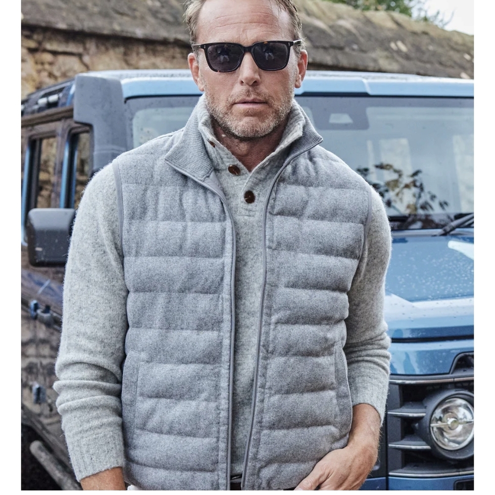 Collars & Co. Reversible Wool Vest